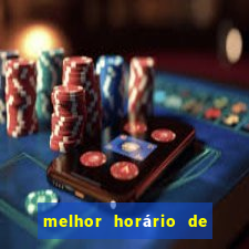 melhor horário de madrugada para jogar fortune tiger