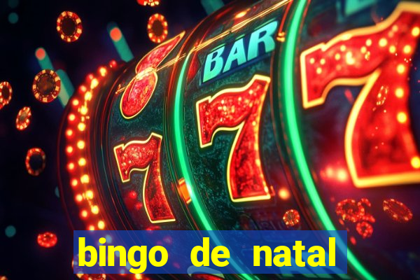 bingo de natal para imprimir gratis