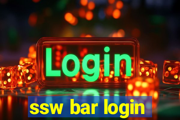 ssw bar login