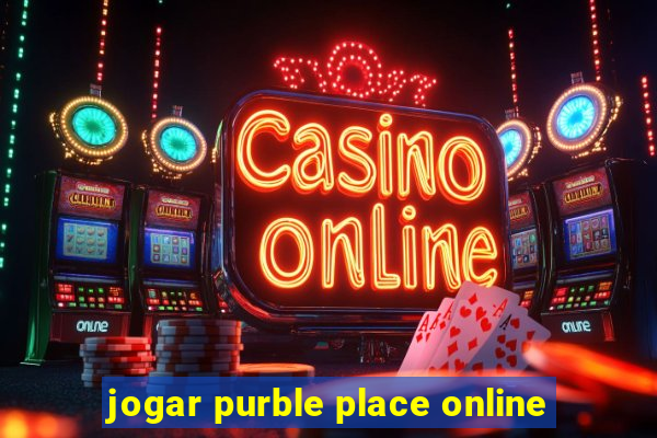 jogar purble place online