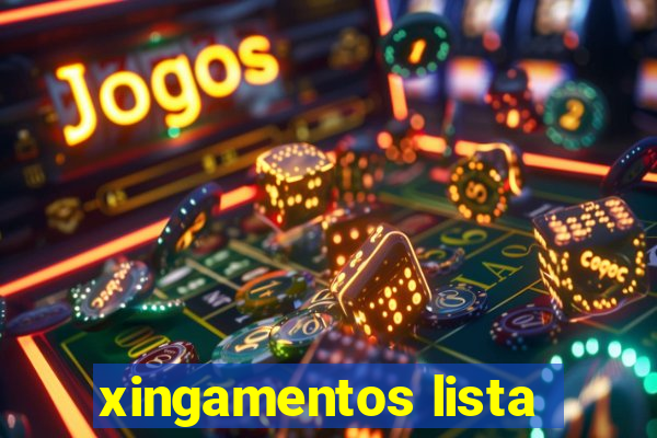 xingamentos lista