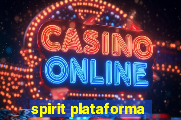 spirit plataforma