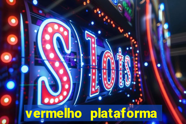 vermelho plataforma de jogos