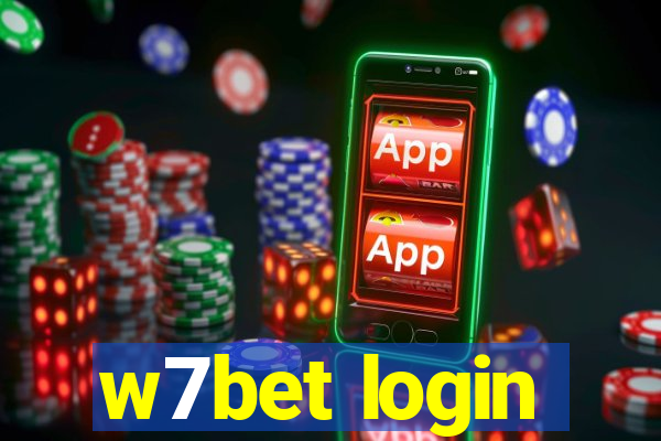 w7bet login