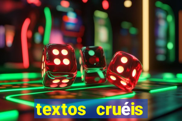 textos cruéis demais para serem lidos rapidamente pdf