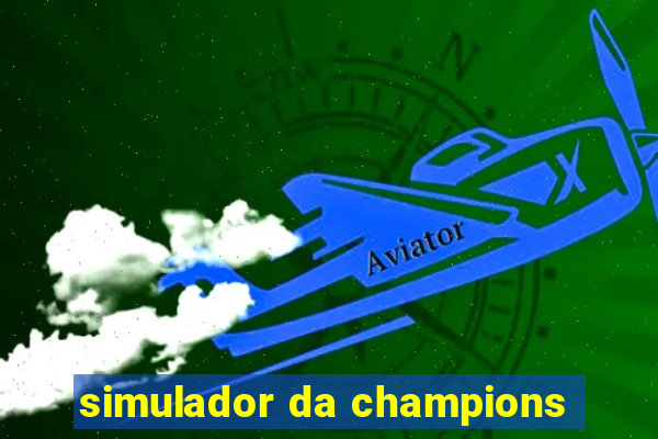 simulador da champions