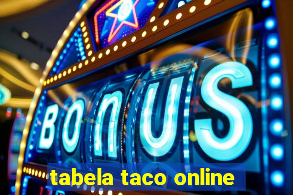 tabela taco online