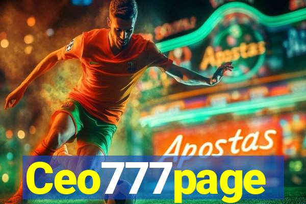 Ceo777page