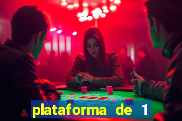 plataforma de 1 real fortune tiger